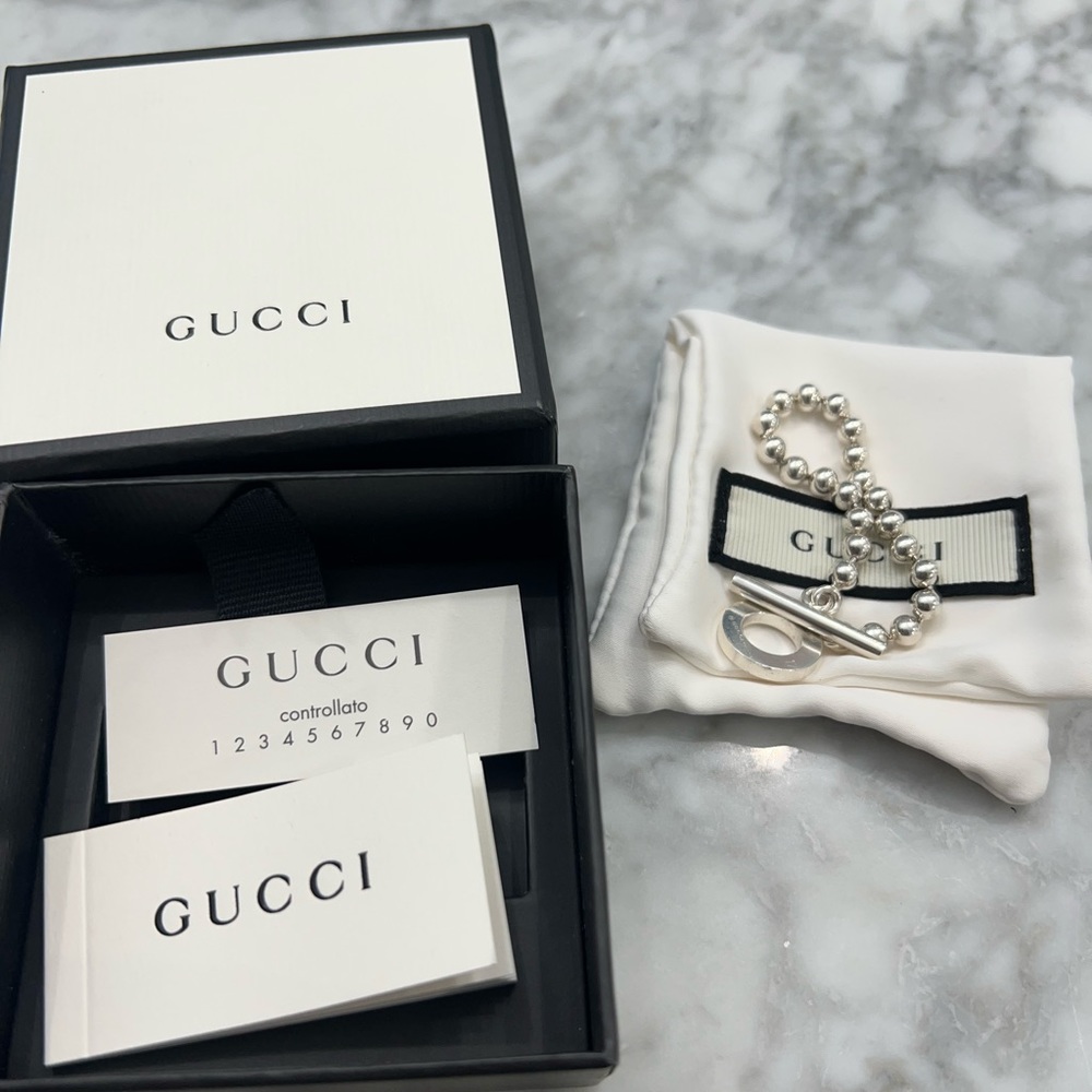 Sterling Silver Bracelet by Gucci
